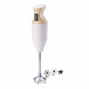 Veronica Alpha Hand Blender 150W Powerful Motor, Detachable Steel Rod, White Cream